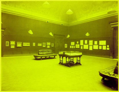 The Water Colour Room, 1913.  Creator: Henry Dixon & Son.