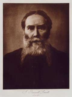 J. Russell Lowell (from life), c1880. Creator: Henry Herschel Hay Cameron.