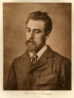 Hon. Lionel Tennyson, (from life), c1880s.  Creator: Henry Herschel Hay Cameron.