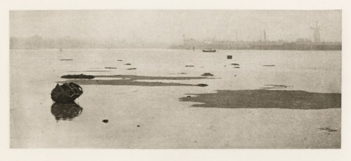 Low Water on Breydon, 1887. Creators: Peter Henry Emerson, Alfred Dawson.