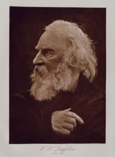 W.H. Longfellow (from life), July 1868.  Creator: Julia Margaret Cameron.