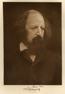 Alfred, Lord Tennyson (from life), 1866.  Creator: Julia Margaret Cameron.