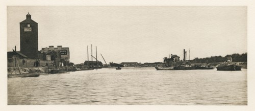 The North River, 1887. Creators: Peter Henry Emerson, Alfred Dawson.