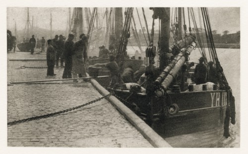 The First of the Herring, 1887. Creators: Peter Henry Emerson, Alfred Dawson.