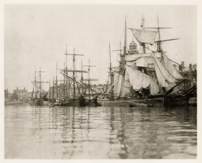 Great Yarmouth Harbour, 1887. Creators: Peter Henry Emerson, Walter L. Colls.