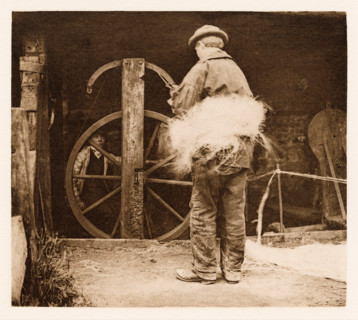 Rope-Spinning, 1887. Creators: Peter Henry Emerson, Walter L. Colls.
