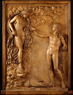 Cast of relief showing Perseus and Andromeda, 18th century? Creator: Unknown.