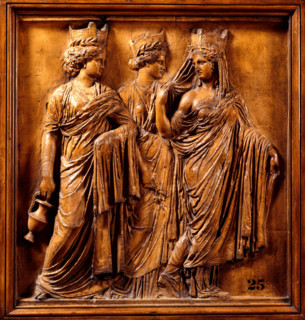 Three Tyches; The Three cities, (19th century?). Creator: Unknown.