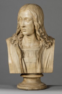 Cast of a bust of Raphael, 1833. Creator: Unknown.