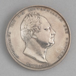Royal Academy Schools, silver medal of King William IV, 1837. Creator: William Wyon.