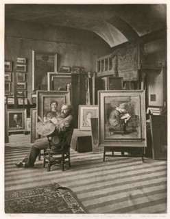 Val Prinsep, A.R.A., c1883. Creator: Frank Dudman.