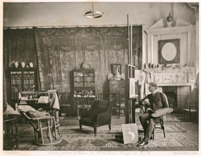 Marcus Stone, R.A., c1884. Creator: Joseph Parkin Mayall.