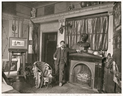 Sir Lawrence Alma-Tadema, R.A., c1884. Creator: Joseph Parkin Mayall.