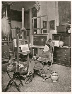 Richard Redgrave, R.A., c1884. Creator: Joseph Parkin Mayall.
