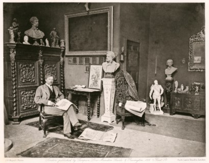 J.E. Boehm, R.A., c1884. Creator: Joseph Parkin Mayall.