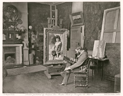 Robert Walker Macbeth, R.A., c1884. Creator: Joseph Parkin Mayall.