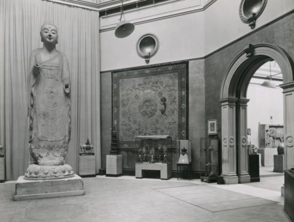 The Amitabha Buddha in Central Hall, (Royal Academy of Arts, International Exhibition of..., 1935 Creator: Unknown.