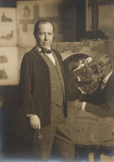 Portrait Photograph of Sir William Orpen, c1934. Creator: Unknown.