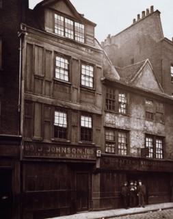 Old Houses in Drury Lane, c1876. Creator: Alfred & John Bool.