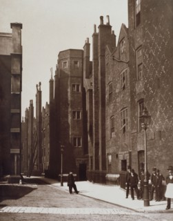 Lincoln's Inn Old Square, c1876. Creator: Alfred & John Bool.