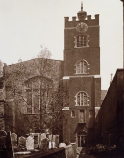 St. Bartholomew the Great, c1877. Creator: Alfred & John Bool.