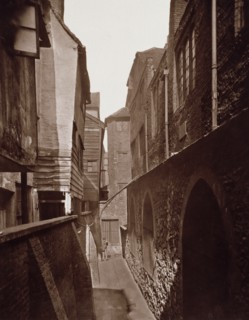 St. Bartholomew the Great and Cloth Fair, c1877. Creator: Alfred & John Bool.