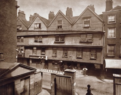 Old Houses in Gray's Inn Lane, c1878. Creator: Alfred & John Bool.