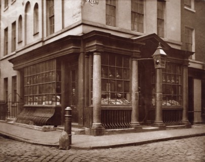 Shop in Brewer Street, Soho, c1878. Creator: Alfred & John Bool.