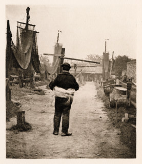 A Rope Walk, 1887. Creators: Peter Henry Emerson, Walter L. Colls.