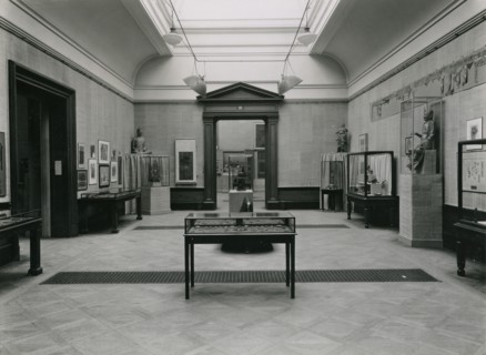 Gallery views of the 'International Exhibition of Chinese Art' held at the Royal Academy, 1935. Creator: Unknown.