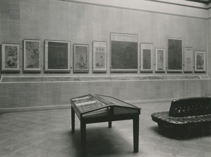 Gallery views of the 'International Exhibition of Chinese Art' held at the Royal Academy, 1935. Creator: Unknown.