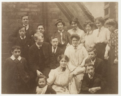 Students at Birmingham College of Art, late 19th-early 20th century. Creator: Unknown.