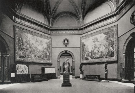 Exhibits and installation view of the 'Exhibition of Italian Art 1200-1900'...Royal Academy..., 1930 Creator: A. C. Cooper.