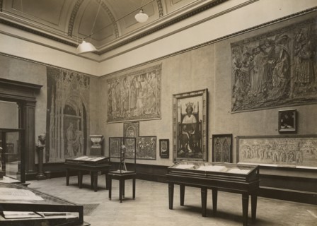 Installation photography of the 'Exhibition of French Art 1200-1900' at the Royal Academy..., 1932. Creator: Unknown.