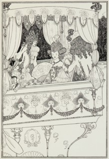 The Barge, 1897. Creator: Aubrey Beardsley.