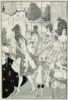 The Rape of the Lock, 1897. Creator: Aubrey Beardsley.