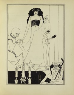 Enter Herodias, 1907.  Creator: Aubrey Beardsley.