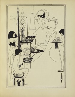 The Toilette of Salome. II, 1907.  Creator: Aubrey Beardsley.