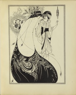 The Peacock Skirt, 1907.  Creator: Aubrey Beardsley.
