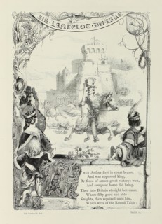 Sir Lancelot du Lake, 1842.  Creator: John Orrin Smith.
