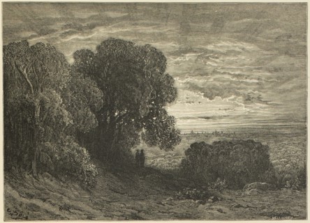 The Two Pilgrims at Highgate, 1872.  Creator: Clément Édouard Bellenger.