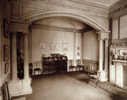 Ashburnham House - The Dining Room, c1882. Creator: Henry Dixon & Son.