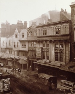 Old Houses, Aldgate, c1883. Creator: Henry Dixon & Son.