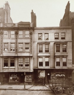 Old Houses, Aldgate, c1883. Creator: Henry Dixon & Son.