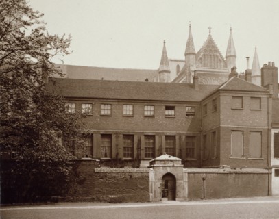 Ashburnham House - Exterior, c1882. Creator: Henry Dixon & Son.