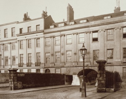 Lincoln's Inn Fields - West Side, c1882. Creator: Henry Dixon & Son.