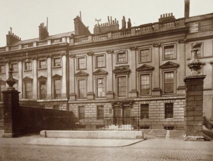 Lincoln's Inn Fields - Lindsey House, c1882. Creator: Henry Dixon & Son.