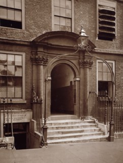 Inner Temple - King's Bench Walk, c1885. Creator: Henry Dixon & Son.