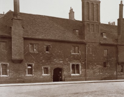 Charterhouse - Washhouse Court, exterior, c1880. Creator: Henry Dixon & Son.