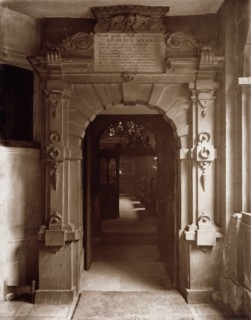 Charterhouse - Entrance to Chapel, c1880. Creator: Henry Dixon & Son.